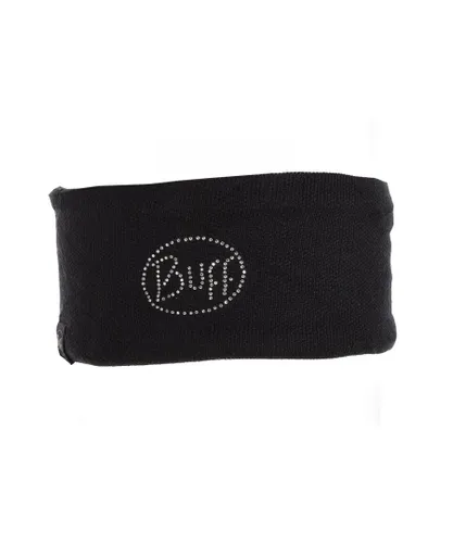 Buff Tricot headband and fleece lining 94800 unisex - Black - One