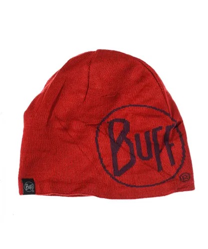 Buff Unisex Knitted hat 120100 - Red - One