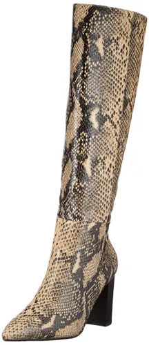Buffalo Monica, Women’s Fashion Boot, Snake Natural