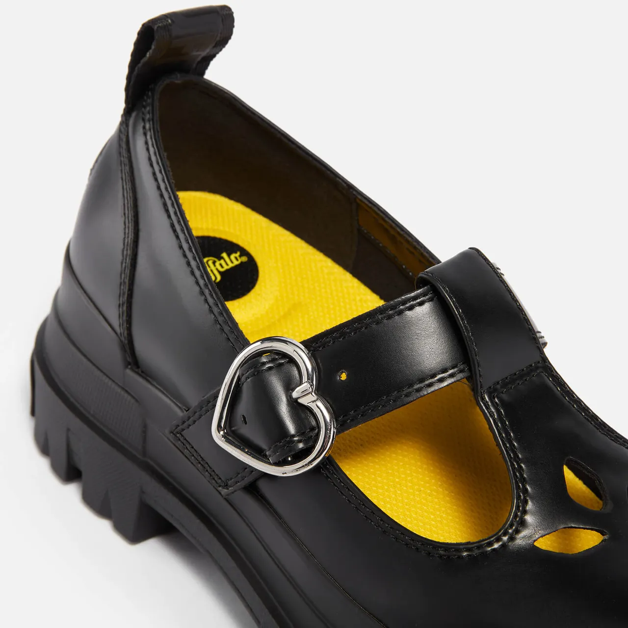 Buffalo Women's Aspha Mary Jane Faux Leather Shoes - UK