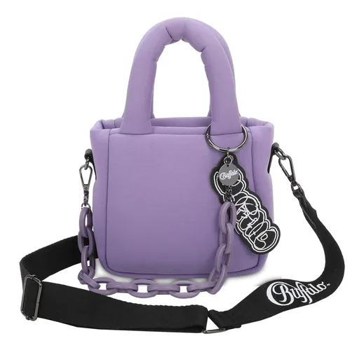 Buffalo Women's Boxy04 Neoprene Lilac Handbag