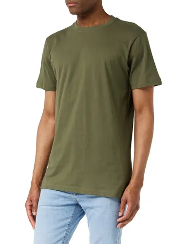 Build Your Brand Men's T-Shirt Round Neck - Olive