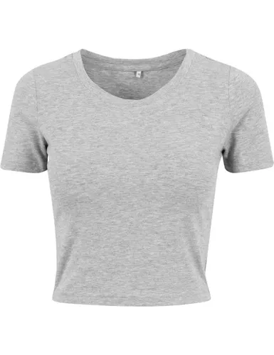 Build Your Brand Women's Cropped Tee T-Shirt