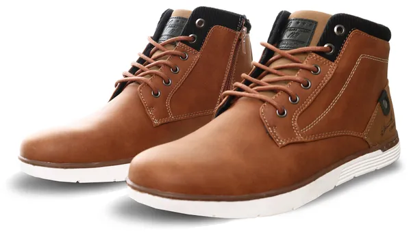Bull Boxer Tan Lace Up Boot