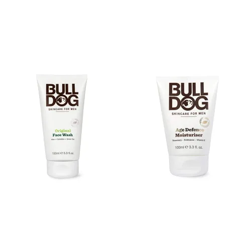 Bulldog Skincare Original Face Wash for Men 150ml & Age