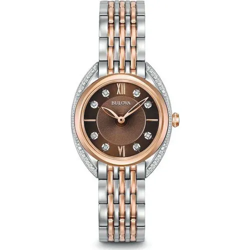 Bulova , Ladies' Classic Collection ,Brown female, Sizes: ONE SIZE