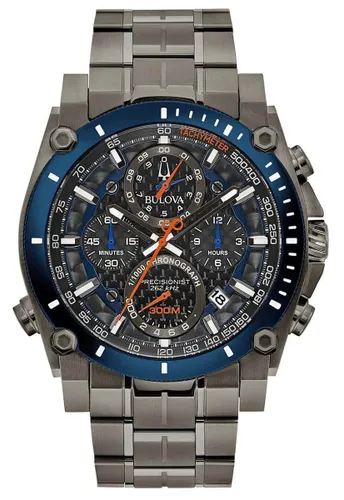 Bulova Men's Chronograph Quartz Watch with Stainless Steel