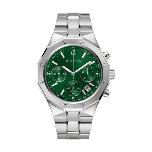 Bulova , Precisionist 96B409 Watch ,Green female, Sizes: ONE SIZE