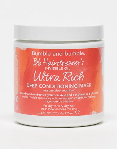 Bumble and Bumble Hairdressers Invisible Oil Ultra Rich Deep Conditioning Mask 200ml-No colour