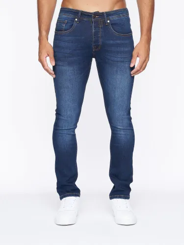 Buraca Slim Fit Denim Jeans Dark Wash - W30 L30 / Dark Wash