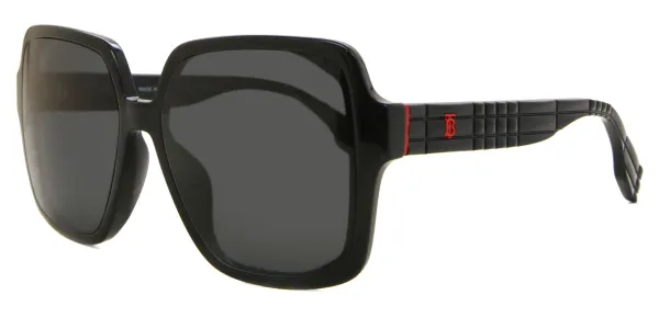 Burberry BE4379D Asian Fit 404087 Men's Sunglasses Black Size 58