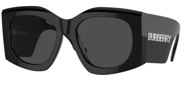 Burberry BE4388U MADELINE 300187 Women's Sunglasses Black Size 55