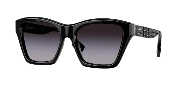 Burberry BE4391 ARDEN 30018G Women's Sunglasses Black Size 54