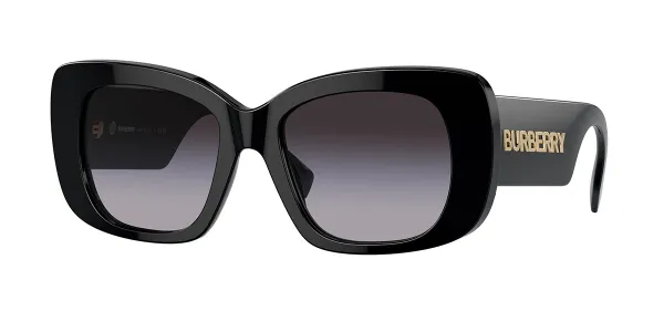 Burberry BE4410 30018G Women's Sunglasses Black Size 52
