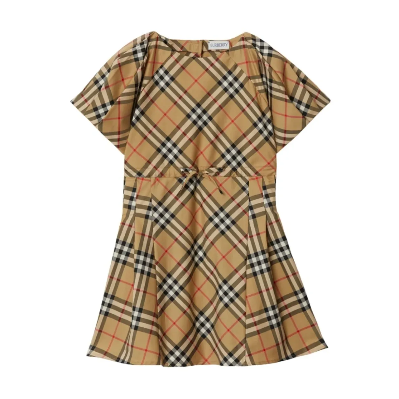 Burberry , Beige Dress for Girls ,Beige female, Sizes: