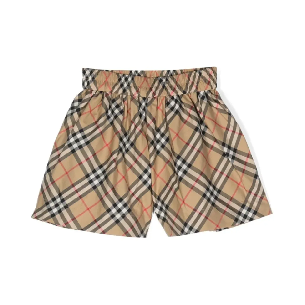 Burberry , Beige Kids Shorts with Elasticated Waist ,Beige female, Sizes: