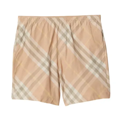 Burberry , Beige Sea Clothing with Mesh Lining ,Beige male, Sizes:
