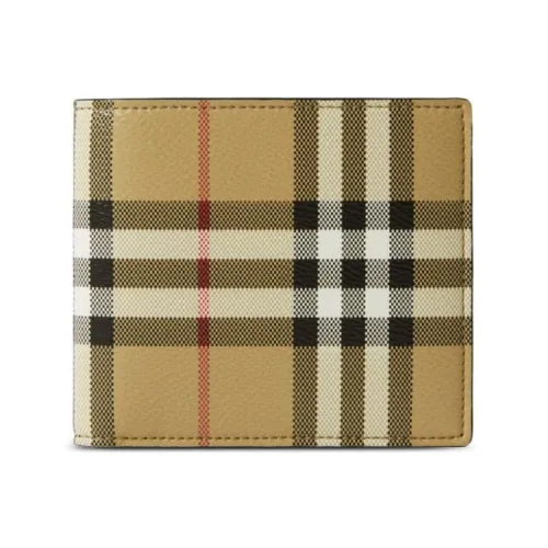 Burberry , Beige Wallet with CC Slots ,Multicolor male, Sizes: ONE SIZE