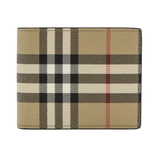 Burberry , Beige Wallet with Multiple Compartments ,Beige male, Sizes: ONE SIZE