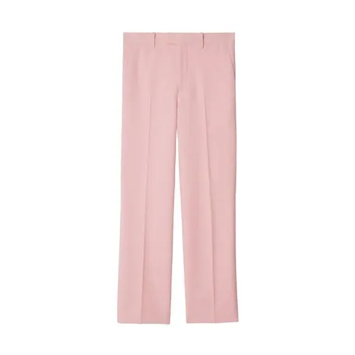BURBERRY Burb Check Trousers Ld42 - Pink