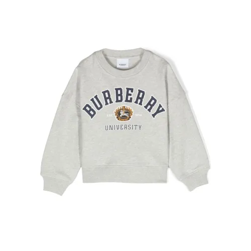 Burberry , Burberry Kids Sweaters Grey ,Gray female, Sizes:
