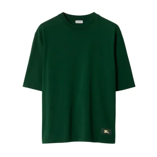 Burberry , Burberry T-shirts and Polos Green ,Green male, Sizes: