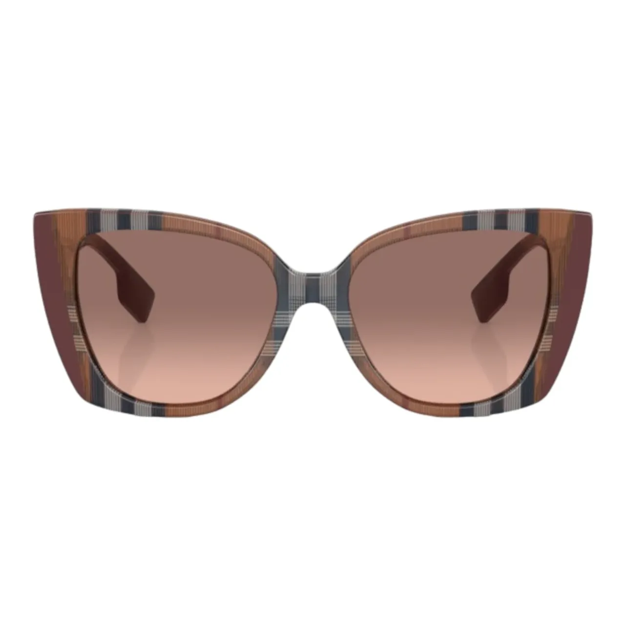 Burberry , Butterfly Cat-Eye Sunglasses Brown ,Brown female, Sizes: ONE