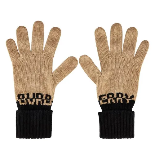 BURBERRY Cashmere Gloves - Beige