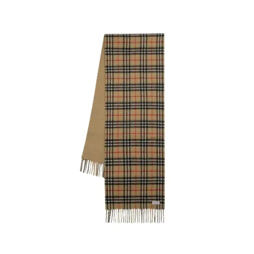Burberry , Cashmere scarves ,Beige female, Sizes: ONE