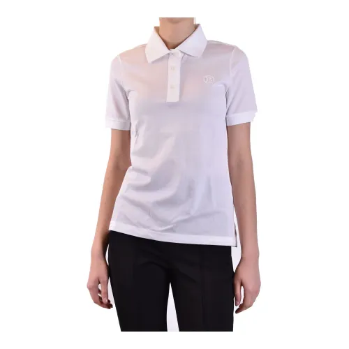 Burberry , Classic Polo Shirt ,White female, Sizes: