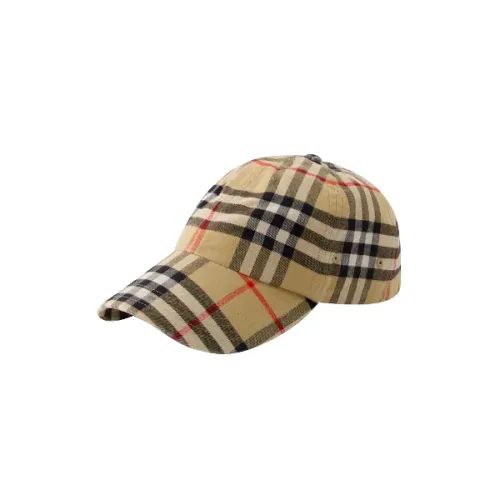 Burberry , Cotton hats ,Beige unisex, Sizes: ONE