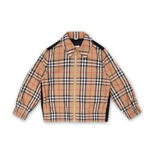 Burberry , Cotton jacket ,Beige male, Sizes: