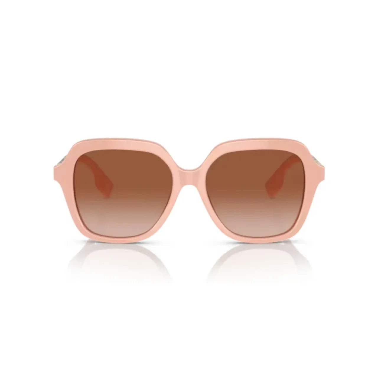 Burberry , Elevate Your Style with Be4389 Sungles ,Pink female, Sizes: