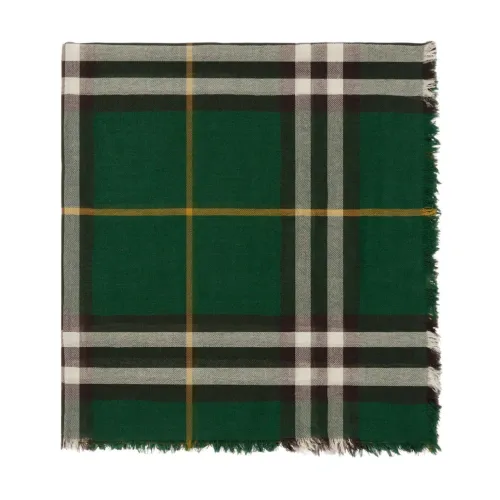 Burberry , Fashionable Scarfs Collection ,Green male, Sizes: ONE