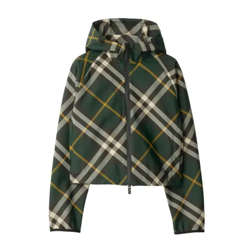 Burberry , Green Light Jacket for Women ,Multicolor female, Sizes: