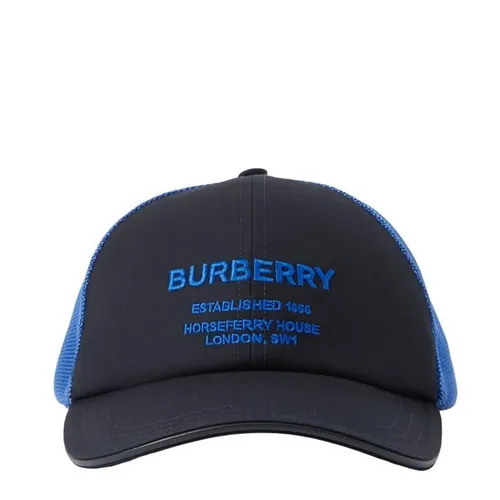 BURBERRY Horseferry Baseball Cap - Blue