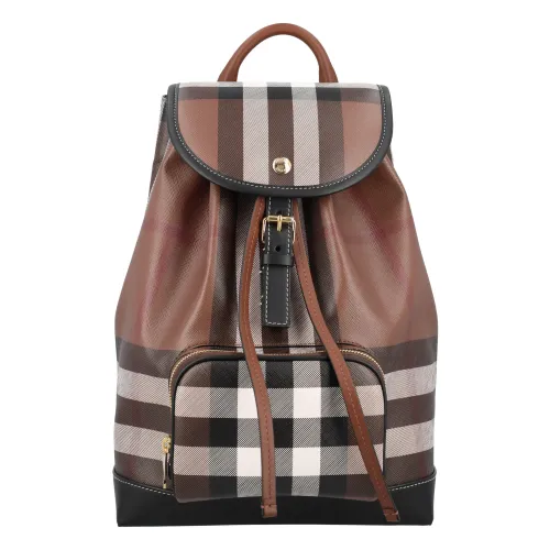 Burberry , Iconic Check Pattern Leather Handbag ,Multicolor female, Sizes: ONE SIZE