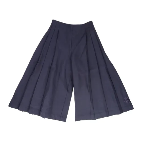 Burberry , Kids Trousers - Regular Fit - Blue ,Blue female, Sizes: