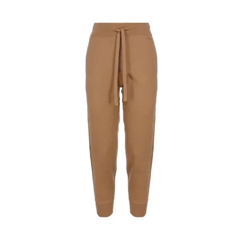 Burberry , Knit Tracksuit Trousers in Camel ,Brown female, Sizes: