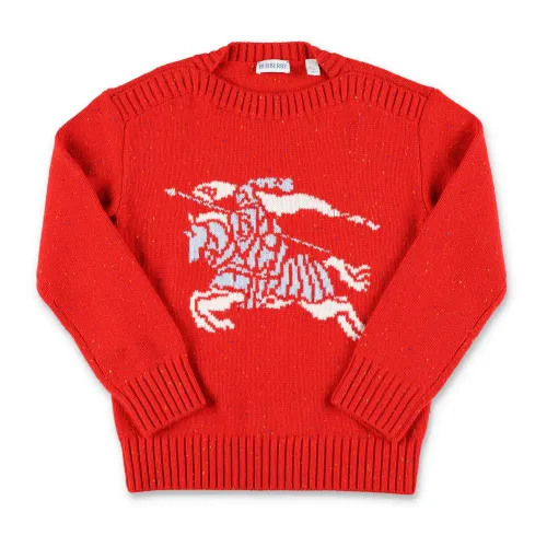 Burberry , Knitwear ,Red male, Sizes: