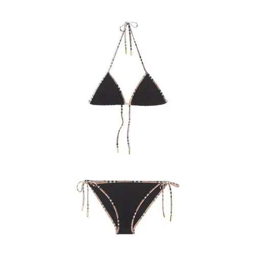 BURBERRY Mata Triangle Bikini - Black