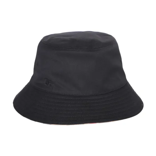 Burberry , Mens Accessories Hats Caps Black Ss24 ,Black male, Sizes: