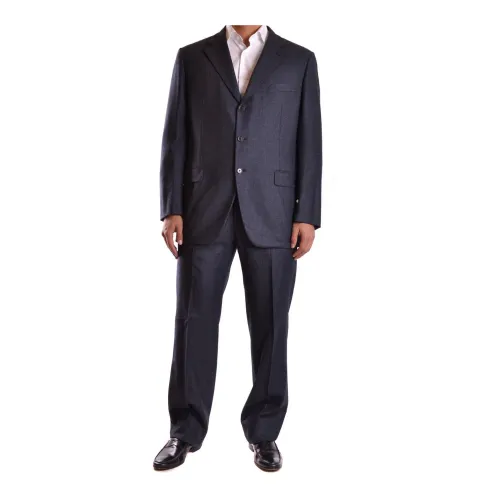 Burberry , Refined Grey Suit Set for Men ,Gray male, Sizes: