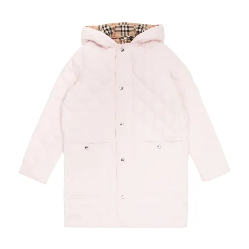 Burberry , Reilly insulated puffer jacket ,Pink female, Sizes:
