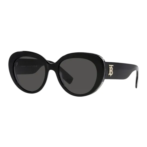 Burberry , Rose BE 4298 Sunglasses ,Black female, Sizes: