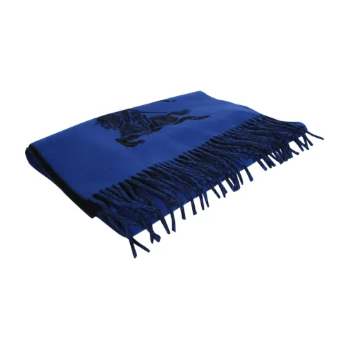 Burberry , Signature Cashmere Scarf ,Blue male, Sizes: ONE