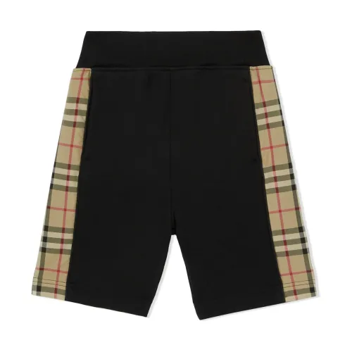Burberry , Stylish Black Shorts for Boys ,Black male, Sizes: