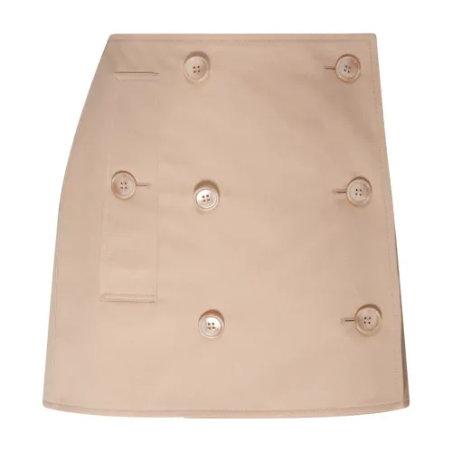 Burberry , Stylish Skirts ,Beige female, Sizes: