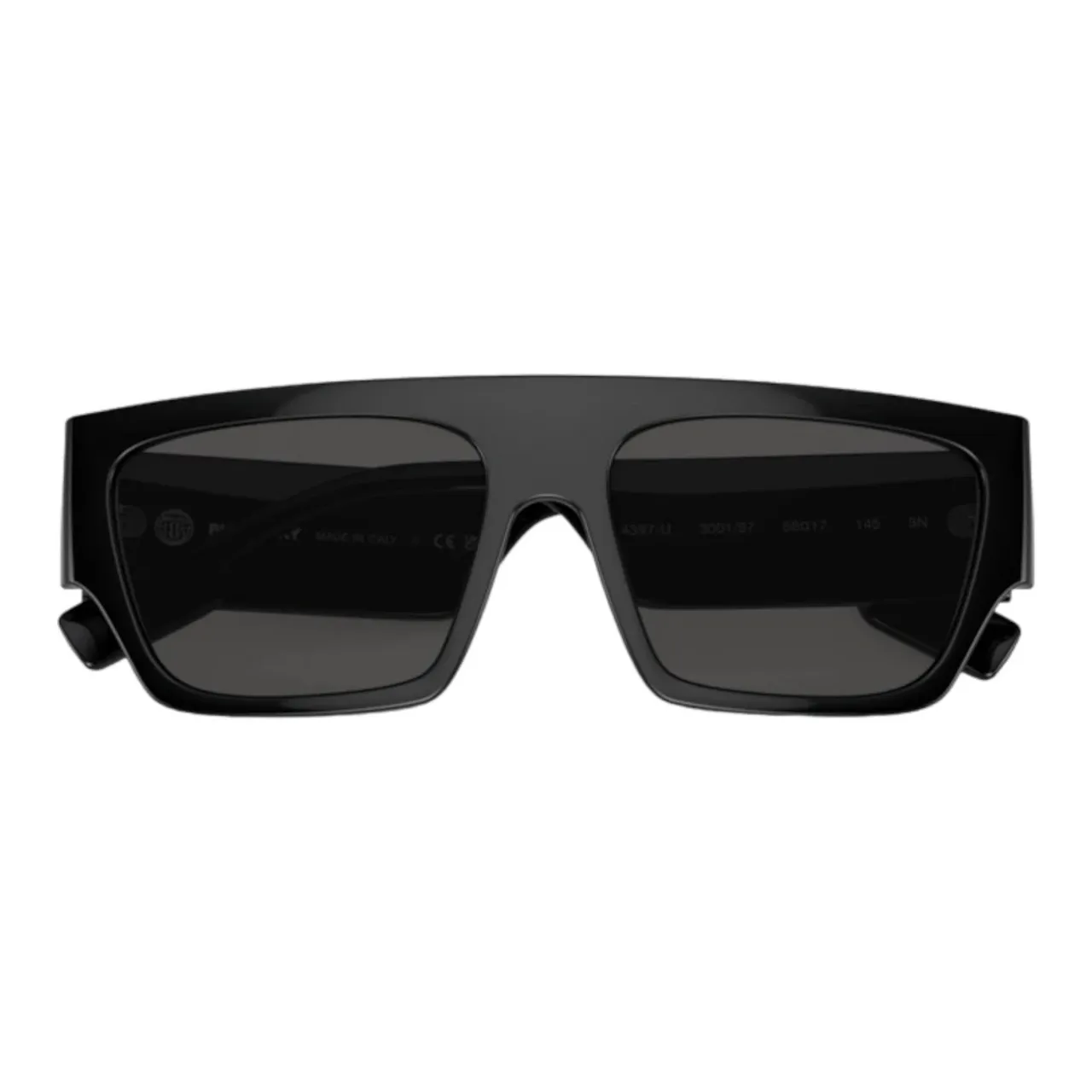 Burberry , Stylish Square Sunglasses for Men ,Black male, Sizes: