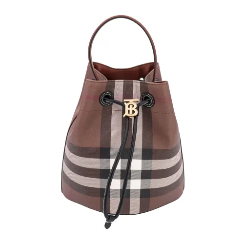 Burberry , TB Bucket Bag ,Brown female, Sizes: ONE SIZE